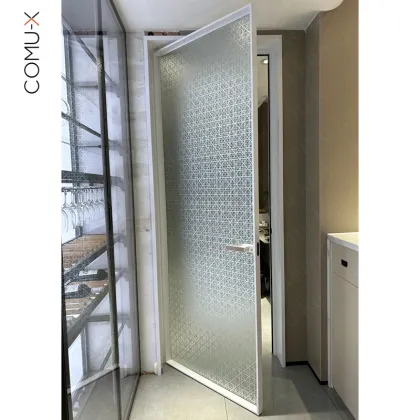 Free Simple Home Kitchen Waterproof Transparent Swing Door