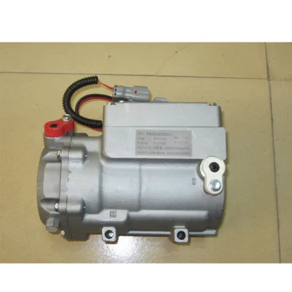 Battery power truck air conditioning