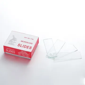 Slimi di vetro al microscopio per diapositive glassate
