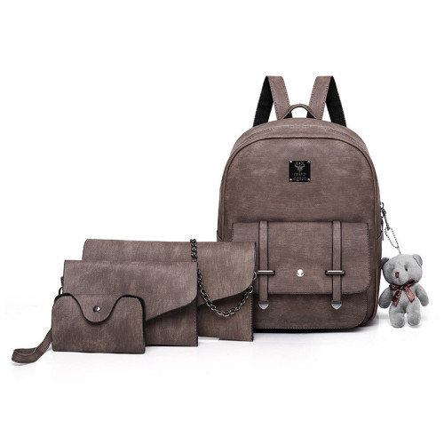 Fashion cute design double shoulder backpack for girl