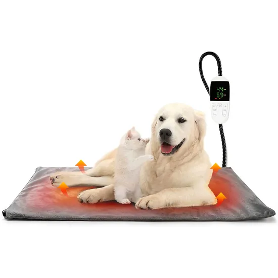 Portable Electric Heating Mat: Adjustable Temperature for Dog and Cat Beds, Blankets, and Pet Beds