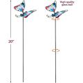 Set of 3 Butterfly Garden Stake Decor