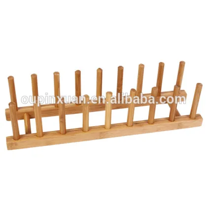 Simple design bamboo dish rack,cheap chinese kitchen furniture