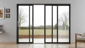 Soundproof energy saving Aluminum sliding door