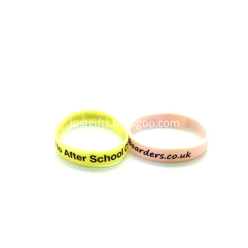 Promotional Glow in Dark Printed Silicone Wristbands-180122mm1