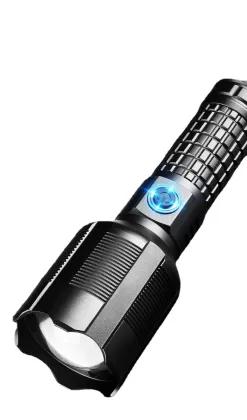 Dimming p50 LED flashlight torch USB charging