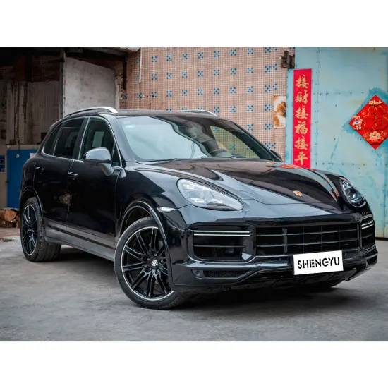 Car Front Bumper with Grille and Headlights for Porsche Cayenne 9Y0 (2018 Turbo)
