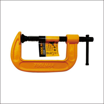 Powder coated G clamp 4"