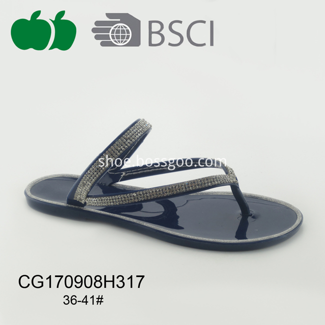 Female Fashion New Pvc Cheap Slippers