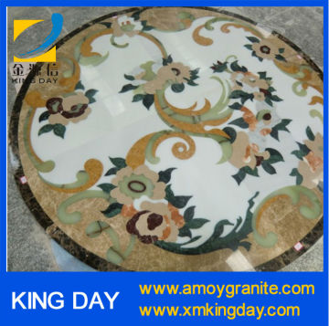 flower waterjet marble pattern (Factory Directly)