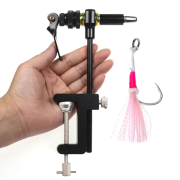 360 Degree Rotation Assist Hook Binding Vise for Fishing Lure Making