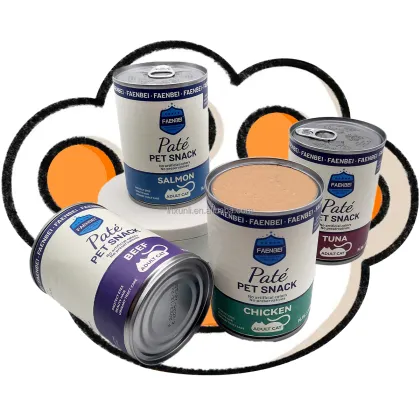 Wholesale Private Label Canned Cat Food - Multiple Flavors