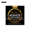 Guitar string sets for acoustic guitar