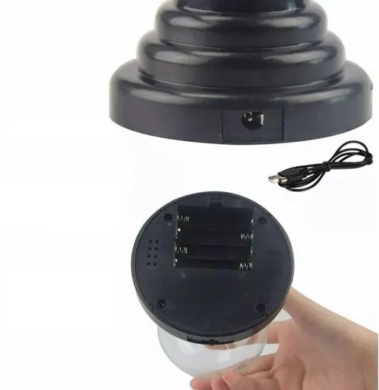 Magical Touch Sensitive Red Crystal Ball for Halloween Parties