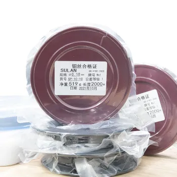 RT 0.18mm EDM Molybdenum Wire S Type for CNC High Speed WEDM Machines