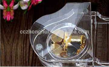 Beautiful Crystal Piano, AAA high quality crystal crafts