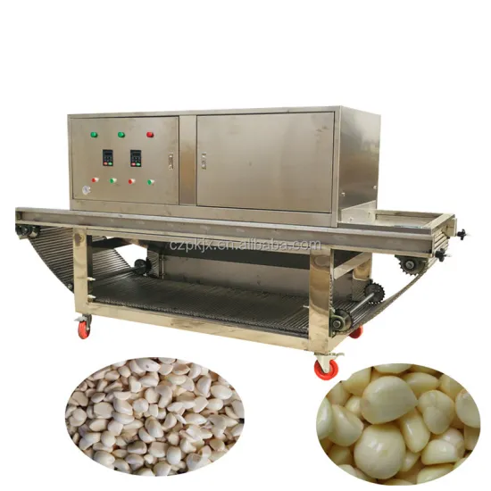 2024 Chain Type Dry-Type Garlic Peeling Machine / Garlic Peeler