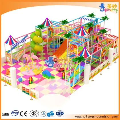 Commercial amusement park indoor soft playground Equipment
