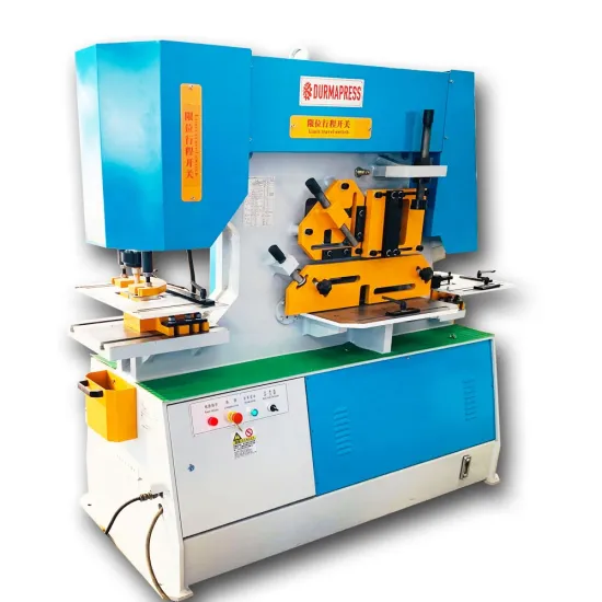 High-Quality Multi-Function CNC Combined Punching and Shearing Hydraulic Iron Worker Machine