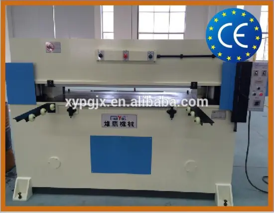 Hot sale PLC control four column shoe machine/die clicker press/leather die cutting press machine
Hot sale PLC control four column shoe machine/die clicker press/leather die cutting press machine
leather die cutting press machine