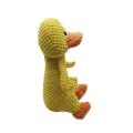 Hand-woven yellow duck plush comfort toy