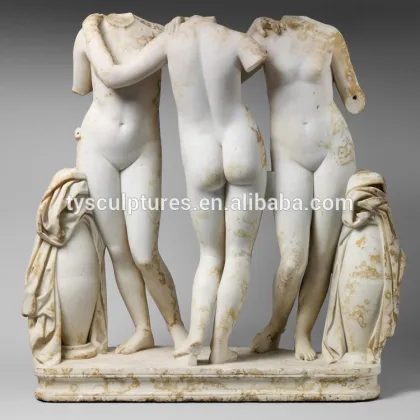 Famous people statue the three graces marble statue for sale