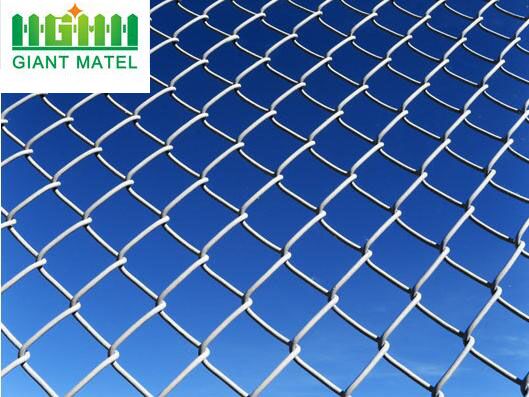 Galvanized Decorative Chain Link Wire Fence