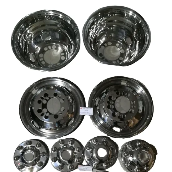 17.5 Inch Stainless Steel Hubcap for Truck and Bus Wheel Cover - Fits Toyota