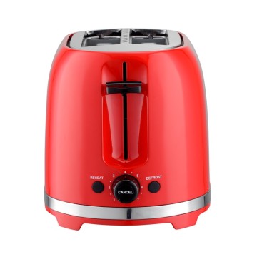 Pemecatan pop timbul elektrik 2-slice custom untuk sandwic sarapan pagi