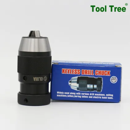 Jacobs tapper fitting keyless drill chuck