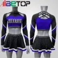 Uniforme de práctica de porristas personalizada