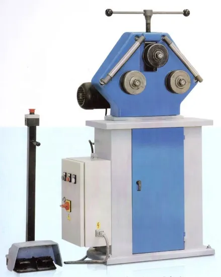 Motorized 3-Roller Round and Square Pipe and Tube Roll Bending Machine