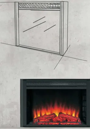 Latest Electric Insert Heater Fireplace