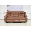 Modern sectional sofa leather recliner sofa set