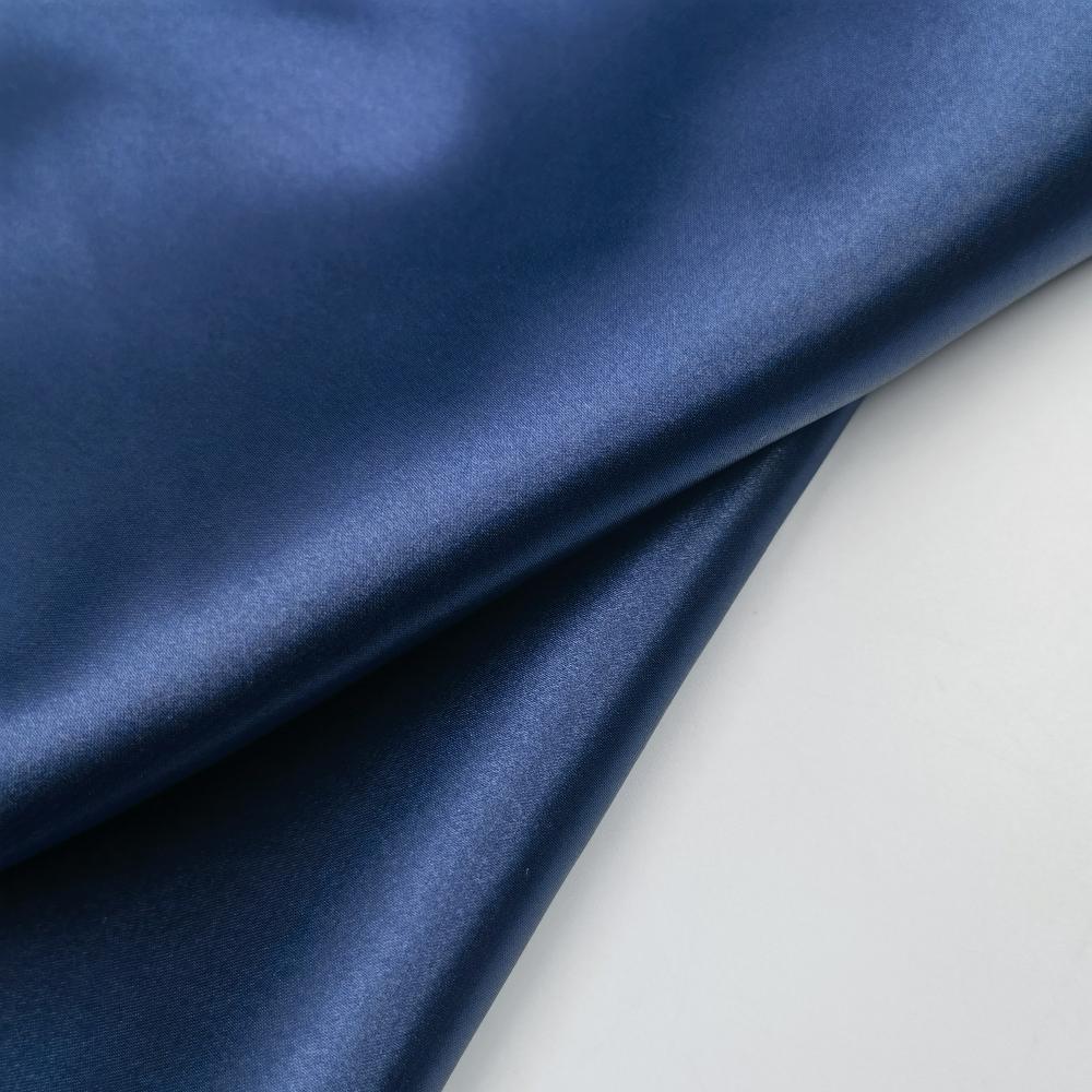 Sapphire Blue Satin Fabric