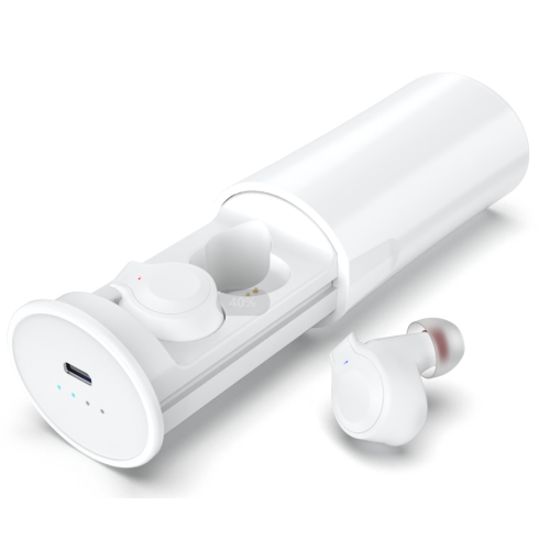 True Wireless Earbuds with Built-in Microphones