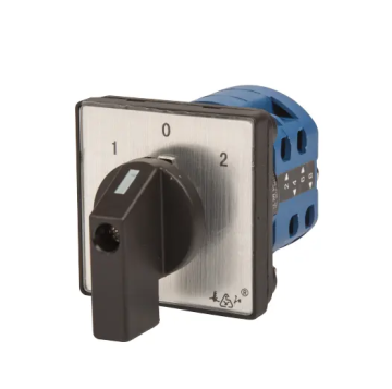 industrial control panel mounted motor changeover switch