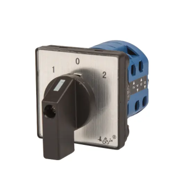 industrial control panel mounted motor changeover switch