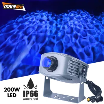 New product  Waterproof Outdoor IP66 200w water wave projector light for outdoor stage effect