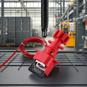 Loto's Universal Nylon Cable-Locked Gate Valve Safety-Lock: Enhancing Security in Industrial Applications