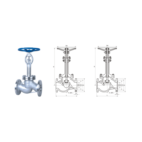 Gas Flow Control Valve DN15-50 Low temperature Globe Valve Factory