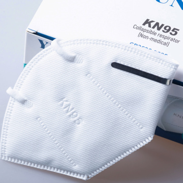 Maschera facciale monouso per filtro antipolvere anti-inquinamento Kn95