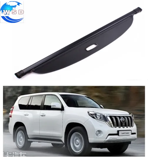 Custom Fit Retractable Trunk Security Shade for Toyota Prado FJ150 (2010-2011, 2014-2018)