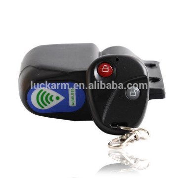 New Arrival battery operated wireless bicycle remote anti theft alarm