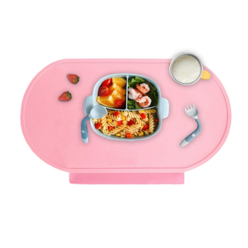 Placemats de captura de alimentos reutilizáveis ​​para crianças bebê