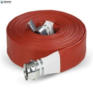 Rubber Covered 3 Inch 5 Inch Layflat Water Discharge Irrigation Fire Hose