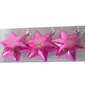 Christmas Colorful Decorations with Ball, Tinsel and Beads