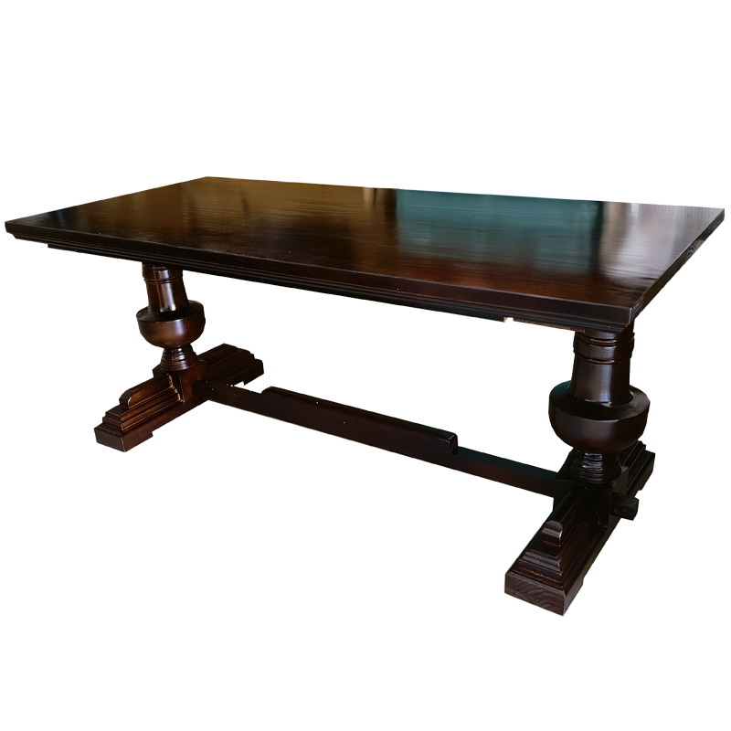 elm soild wood dining table
