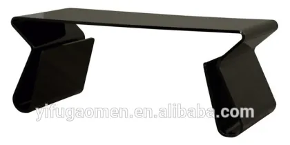 acrylic big Coffee Table Baxton Studio