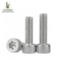 Шрубы з шасціграннай галоўкай з унутраным ключом з нержавеючай сталі